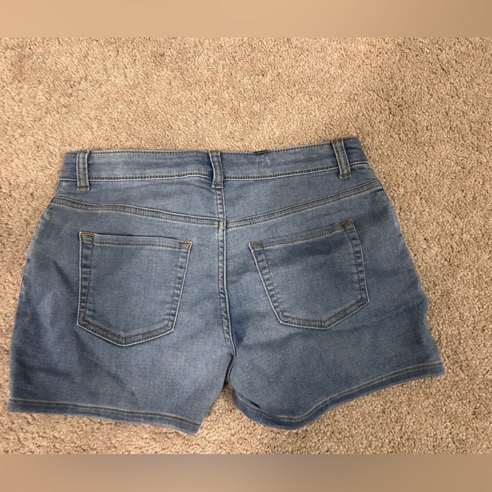 Cat & Jack Classic Blue Denim Shorts - Picture 3 of 5